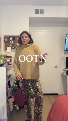 Friendsgiving outift! #fyp #friendsgiving #ootn #cheetahprint #foyoupage 