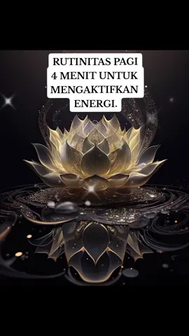 RUTINITAS PAGI 4 MENIT UNTUK MENGAKTIFKAN ENERGI. #energipositif #energipagi #pagihari 