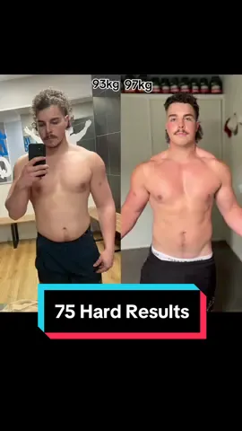 75 Hard challenge results #75hardchallenge #75hard #fyp #nz #75hardresults 