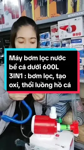 Máy bơm lọc nước bể cá dưới 600L 3IN1 AQUASPEED tích hợp sẵn bơm lọc, tạo oxi, thổi luồng hút cặn đáy, vệ sinh hồ cá  #bombeca #hutcandaybeca #hutcandayhoca #vesinhhoca  #maylocnuocbeca30w #maylocnuocbeca #bomoxibeca #aquaspeed #maylocnuochoca #maybomnuocbeca #maybomnuochoca #cacanhlyly #LearnOnTikTok #xuhuong #trend  #xmas2023 #LIVEFest2023 #CleanTok #xemngaymeohay #tiktokgiaitrihub 