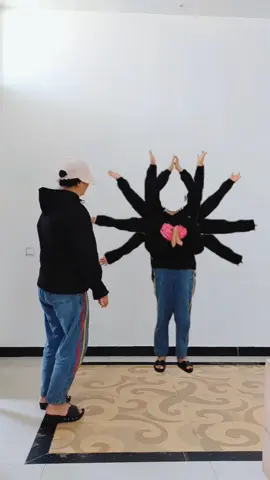 multiple hand vfx funny magic😅 #foryoupage #viral #foryou #fyp #magic #funny 