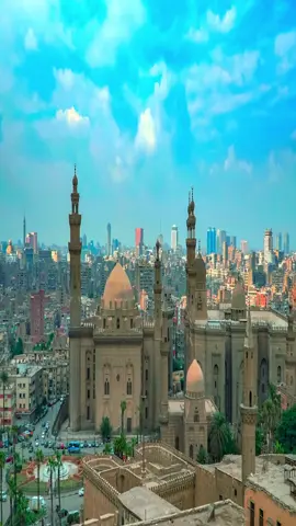 Cairo, Egypt by Drone - 4K Video Ultra HD [HDR]
