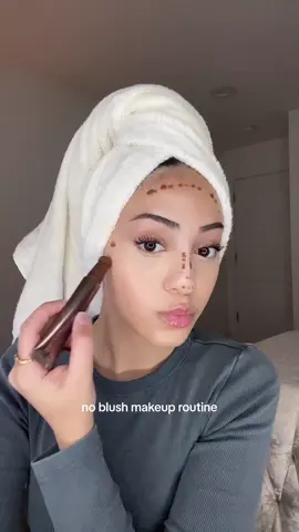feels so wrong to skip blush