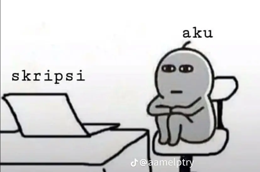 capeknya dapet,stresnya juga dapet#fyp #mahasiswaakhir #semester7 #skripsi 