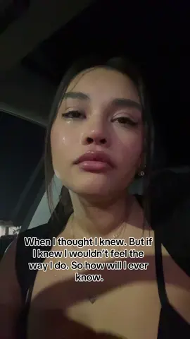 Like is it really when u know u know 