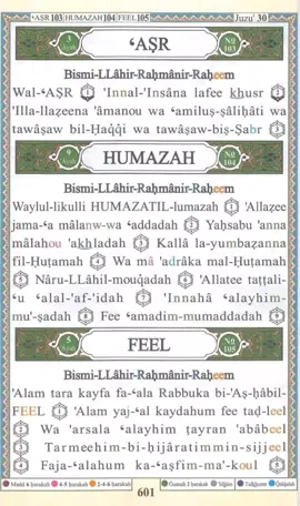 #surahalasr🕋🤲 #surahhumazah #surahfeel 