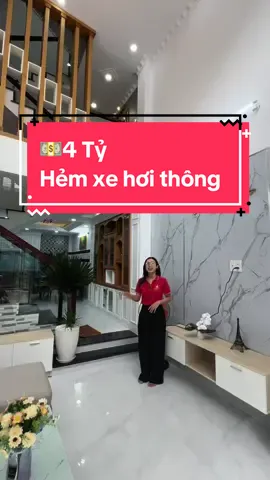 💵4️⃣ tỉ hẻm xe hơi thông Nhà đẹp giá rẻ nhất năm‼️‼️‼️ #thietkenoithat #muabannhadat24h #hoanggialand #nhàdep 