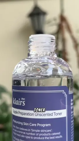 Highly recommended ❤️ #dearklairs #klairssupplepreparationunscentedtoner #unscentedtoner #koreanbeautyproducts 