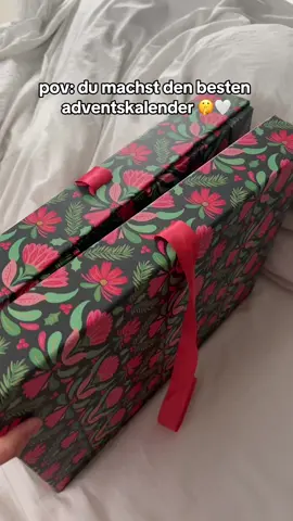 wer will den rest sehen?😍😩 #adventskalenderselbermachen #DIY #geschenkidee #fürdich 