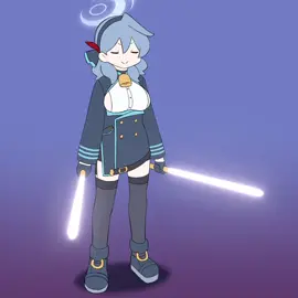 #bluearchive #bluearchivefanart #bluearchivegame #bluearchiveyostar #yostar #ako #akobluearchive #lightsaber cr:hong hongcha 