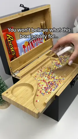 Best way to stash your candy this Christmas 🍭🌲
