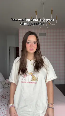 why are women taught to be grossed out by their own bodies😭😭😭 #girls #relatable #bra 