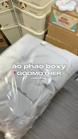 đông đến mng đã sắm áo ấm chưa ?#áophaoboxy #godmother #unboxing #unbox #fypシ #xhtiktok #saleluongve #muataitiktokshop #mùadongdenroi 