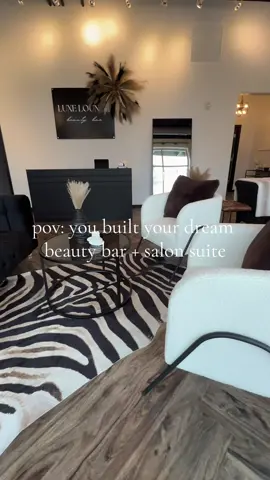 Manifestation is real. Dreamed of this salon since I started in the industry. 🙌🏼✨🤍 #salon #salonlife #salonbuild #salonowner #beautybar #salonsuite #beautysalon #fyp #pageforyou #salondesign #suiteowner #nailtech #esthetician 