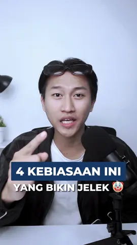 4 Kebiasaan Ini Bikin Muka Lo Tambah Jelek ! Share ke temen mabar lo sob 😎🔥 #belajarskincare #skincarepria #tipsganteng 