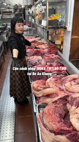 Cận cảnh nhập 100 cân thịt bò tươi tại Bò An Khang ạ 😍 #giadinhboankhang #khoinghiep #LearnOnTikTok #anhcgr 
