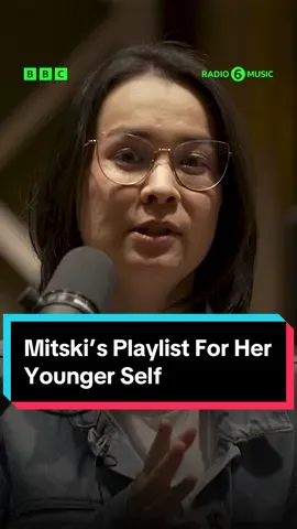 'My 16 year-old self would in reality not have wanted a playlist from my 33 year-old self' 😂 All episodes Mitski's Artist in Residence show are on @BBC Sounds , just search for 'Mitski' #mitski #mitskitok #washingmachineheart #bbc6music 