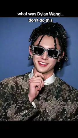 sirrrr appropriation will never be it #dylanwang #dylanwang王鹤棣 #dylanwang_meteorgarden #wanghedi #wanghedi王鹤棣 