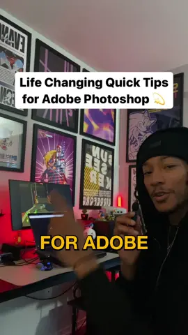 Life changing quick tips for Adobe Photoshop 💫 #graphicdesign #graphicdesigntips #photoshoptutorial 