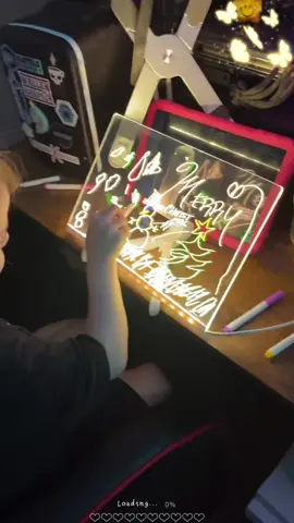 With this acrylic light drawing board,children can doodle to their heart’s content,and can also be used as a night light. you don’t like it,you can wipe it and re-draw it! That’s so cool#creative #funny #fyp #tiktok #goodthing #foryou #draw #acrylic #light #children #DIY #baby