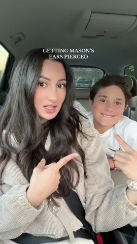 After wearing clipons over the past year, he’s officially decided this is what he wants 🫶🏼 