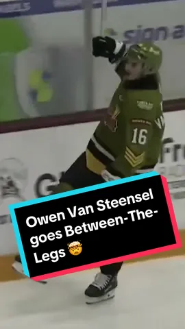 Owen Van Steensel with a BEAUTY! 😤 @ohlbattalion #fyp #ohl #hockey 