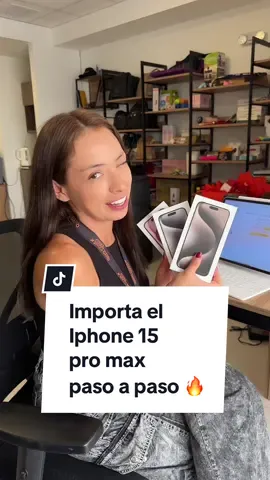 Cuentame tus dudas en los comentarios #importacionesdeusaaperú #emprendimiento #apple #iphone15promax 
