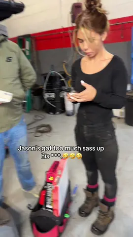I wouldn’t want any other snap on rep other than Jason.🤣 #fyp #foryou #mechanic #apprentice #tiktok #reels #reels__tiktok #mechaniclife #mechanicshop #garage #cars #cargirl #carservice #technician #tools #mechanicgirl #femalemechanic #snapon #snapontools 
