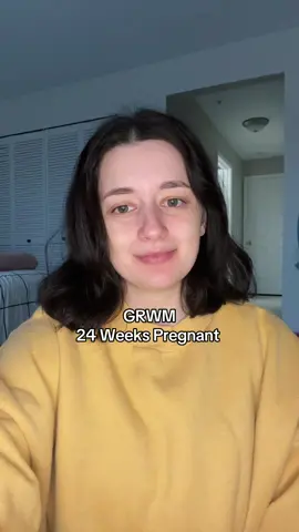 GRWM: 24 weeks pregnant update! #fyp #firsttimemom #24weekspregnant #lovenoxmommy #highriskpregnancy #secondtrimester 