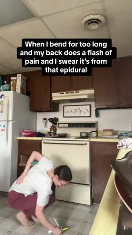 nevaa felt like that b4😭🤣🤣 #epidural #youngmom #momtok #myback #fyp 