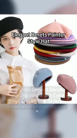 Elegant Berets Painter Style Hat.🎨🎨🧑‍🎨👩‍🎨 #fypシ #fypシ゚viral #fypage #fypp #fy #fyp #mlshoppeph #berets #beretshat #painterstylehat #hat #OOTD 