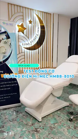 Test thử chiếc giường điện 8010 sang chảnh tại tiệm của khách và cái kết....#giuongdien #giuongdienspa #giuongthammy #noithatthammy #laserxoaxam #abesvietnam
