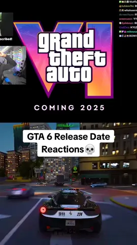 streamers react to GTA 6 Release Date