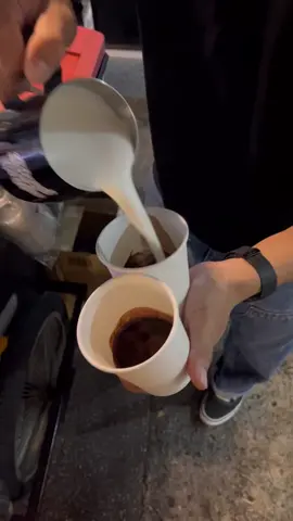 double cup tulip ☕️ #fyp #fypシ #fypage #streetcoffee 