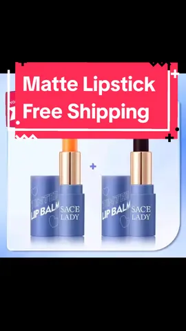 Free Shipping+ buy 1 take 1 pa  SaceLady Matte Lipstick 💄 #sacelady #mattelipstick #freeshipping 