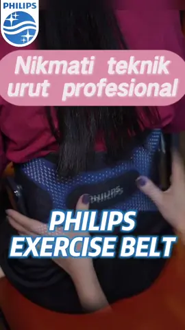 Philips EMS pulse Exercise Belt❤️‍🔥❤️‍🔥❤️‍🔥#philips #philipsmassager #alaturutmanual #tukangurutleher #sportbelt #exercisebelt #masaagetools #headmassage #tiktokmademebuyit #foryou #waistmassage 