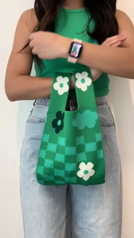 Green girl fit ideas with our cutest knitted tote bag 💚🍃✨ #greenbag #beghijau  #begtangan #begtanganmurah #begtanganviral #begtanganperempuan #begtanganwanita #begtangancantik #begtanganmalaysia #beg #handbag #OOTD #greenoutfit #greenootd #green #hijau #greengirl #outfitideas 