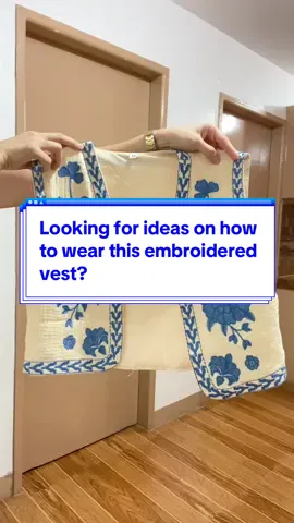 #tiktokfinds #tiktokmademebuyit #stylingtips #fashioninspo #embroideredvest #outfitideas #tiktokshops #fashiontips #foryoupage #foryou 