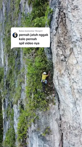 Membalas @fikrqm1 sebenarnya ini video teman yang sempat terekam, tapi ya kalo saya jatuh modelan gini juga sama 😂 #climbingfall #panjattebing #panjattebingindonesia #rockclimbing #sportclimbing #climbing 