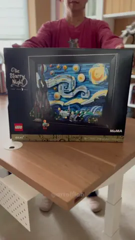 Build LEGO The Starry Night With Me! ✨🌙☁️🎨🖼️ Lego set fun scale: 5 Difficulty: 7 Display: 9 This set is terrific! 😊 I love the colors and how the scene pops out (literally)! The actual build was a bit underwhelming with all the small pieces 👉🏻🩹but the display aspect is awesome!  🖼️ I love this type of LEGO art! Would you hang it up on the wall or have it kept on a display shelf?  Let me know what you think in the comments!  #lego #asmrlego #legoasmr #asmr #afol #legotok #starrynight #legos