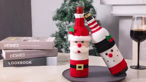 Christmas bottles cover #fyp #foryou #viral #foryoupage #parati #tiktok #fy #capcut 