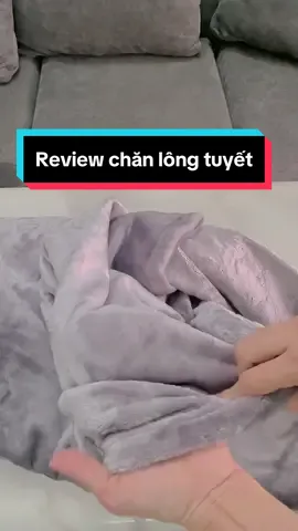 Review chăn lông tuyết, kích thước lớn, lông mềm, dày ấm cho mùa đông #chanlongtuyet #chanblanket #chanmuji #lethientuyet #viral 