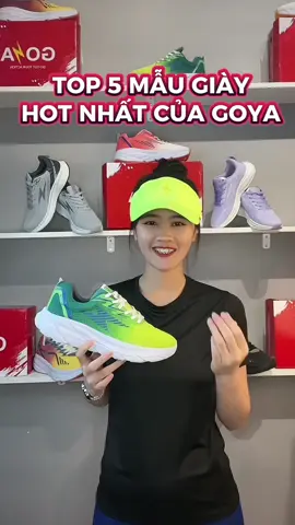 Top 5 đôi giày chạy bộ GOYA TRAINING PLUS hot hit nhất. Bạn đã chọn được màu sắc yêu thích chưa? 💕 #giay #giaythethao #giaychaybo #giaydep #depchaybo #goya #thoitrang #reviewlamdep #GocLamDep #fyp #sale #noel #xuhuong 