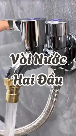 Vòi nước chia hai đầu tiện dụng #giadung #giadungtienich #voinuoc #voinuoc2dau #voinuochaidau #voinuocchia2 #voinuoc2daura 