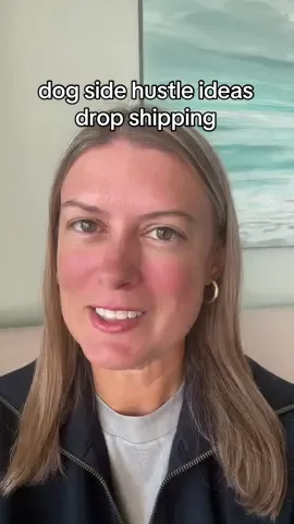 print on demand for dogs is a fun side hustle idea if you love dogs! People love shopping for their dog and this is a great online side hustle. #sidehustleideas #dogfriendly #printondemand  #petbusiness #onlinesidehustle #petsidehustle #printondemandtips