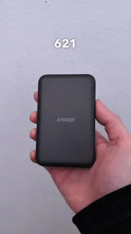 The @Anker Official 621, a magnetic, portable charger for your iPhone #anker #ankercharger #ankermaggo #wirelesscharger #techtok #foryou