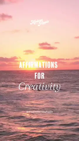 Daily affirmations to help inspire and awaken your creativity 🎨✨ #affirmations #artistsoftiktok #creativesoftiktok #dailymantra #dailyaffirmations #fyp 
