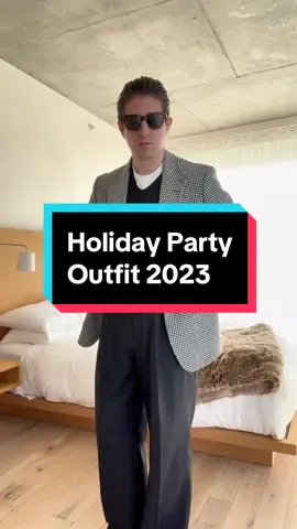 Holiday Party Style 2023: I went to a party to celebrate @harrys and here's what I wore, from a houndstooth blazer to snakeskin loafers and everything in between. Shop holiday on harrys.com or at a store near you #style #fashion #HarrysAllDressedUp #HarrysPartner #PUBLICHotels #style #fashion 