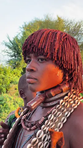 Beautiful woman from Hamer tribe of Omo Valley Ethiopia #hamertribe #hamertribewoman #purenaturalnewborn #bornfree #chinesetradionalclothes #bonahamertiktoker_ethiopia #virgoun #viralvideo #vir #viral #babiesoftiktok #ethi 