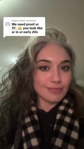 Replying to @Nia ur too sweet! the acid reflux gives it away. Love that i still wear the same necklace #millenial #grayhair #greyhair #cheugy #acidreflux 